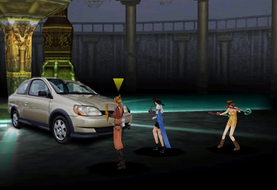 Who would win: Final Fantasy VIII vs 2000 Toyota Echo