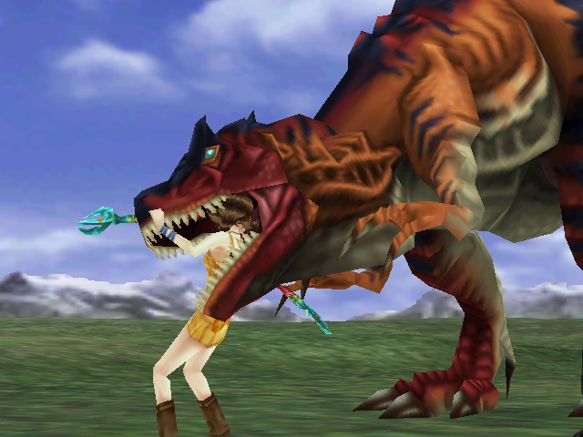 T-Rexaur is one of the most powerful creatures in the entire Final Fantasy universe